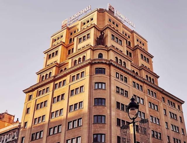 . À Madrid, l'hôtel Radisson Collection devrait faire ses débuts dans l'emblématique bâtiment Generali