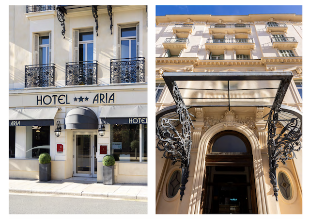 Hôtels Aria & Vendôme @ credits Ginto Hotels