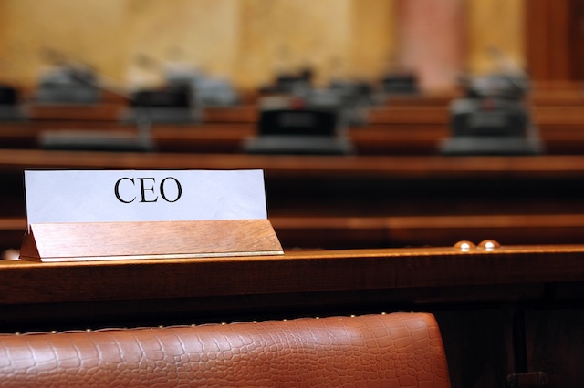 Siège vide CEO @ credit Depositphotos