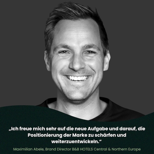 Maximilian Abele @ credit B&B Hotels