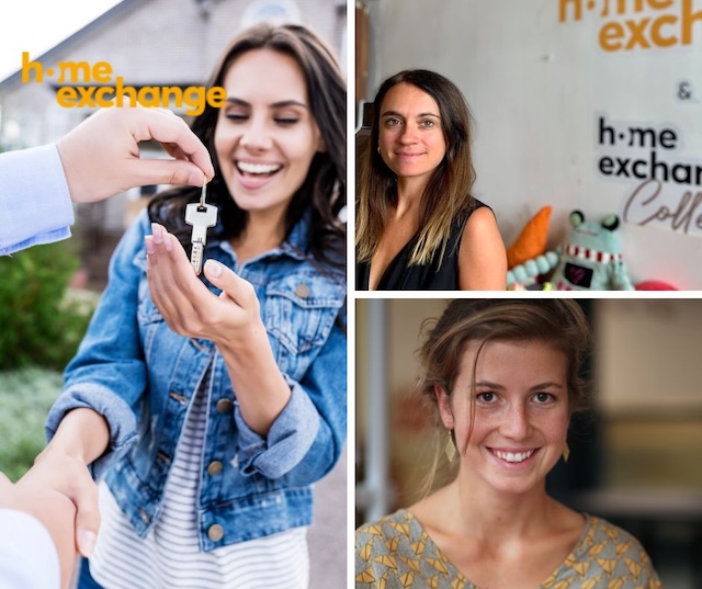 De haut en bas, Aurore Saint-Maurice, Chief Marketing Officer et Alice Lorenz, Chief Product Officer @ creidt HomeExchange