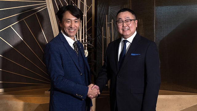 IHG accelerates growth in Japan with ANA Holiday Inn Iwate Kitakami (Hiroshi Nakamura, President & CEO, FET SYSTEM INC & Kiyohito Iinuma, COO, IHG ANA Hotels Group Japan)