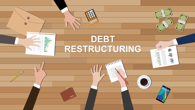 Restructuration de la dette @ credit Depositphotos
