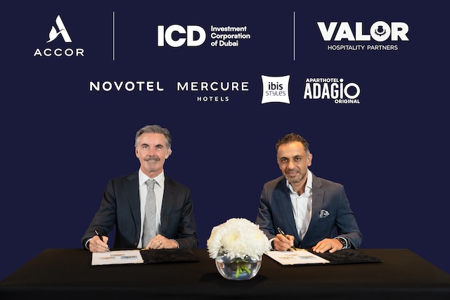Accor ICD et Valor Hospitality, cérémonie de signature