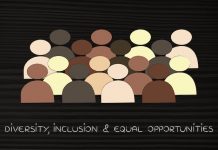Inclusion, par Brylynn Swayzer, CBRE | USA : La propriété hôtelière noire et latino, un si long chemin. diversity in the workplace: multi ethnic team illustration