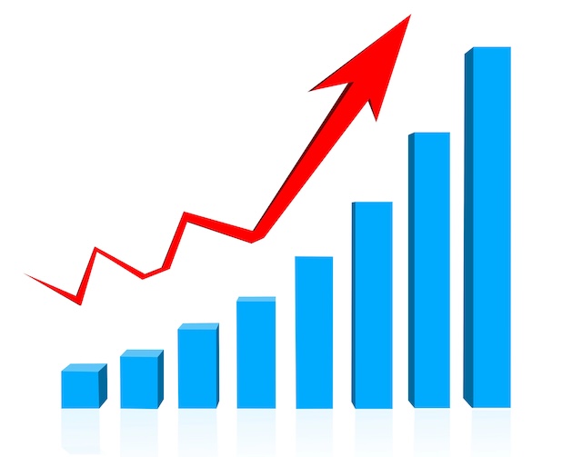 des chiffres à la hausse, des indicateurs au vert @ credit depositphotos