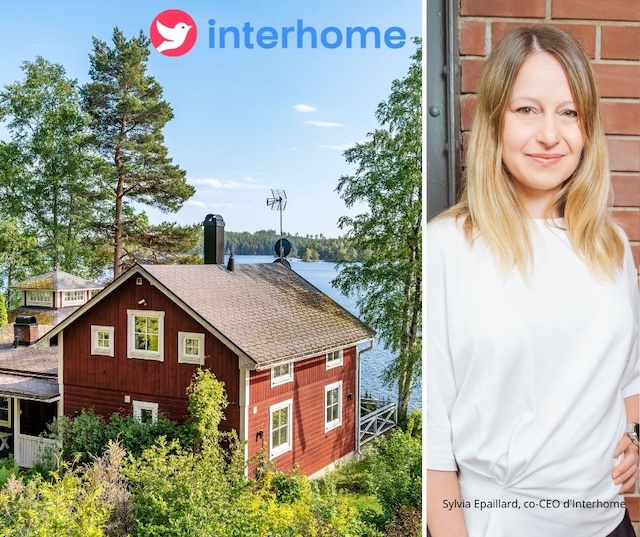 Sylvia Epaillard, co-CEO d'Interhome @ credit Interhome