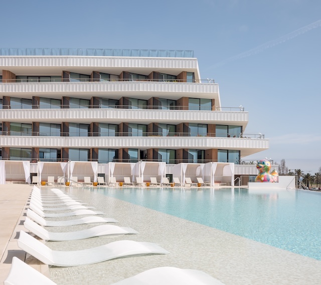 SLS Barcelona, Exterior with Pool