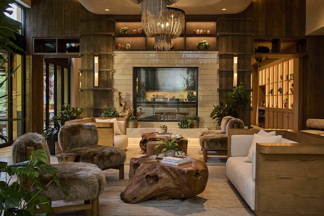 Lobby at 1 Hotel Seattle @ Credit: Mikkel Vang