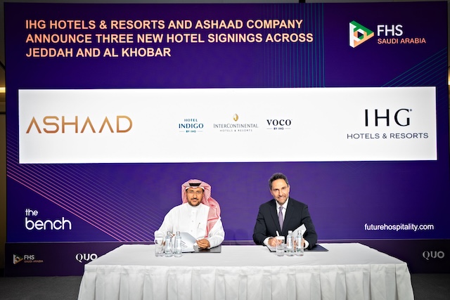 Ali bin Mohammed Al Ali, Ashaad Company & Haitham Mattar, IHG Hotels & Resorts