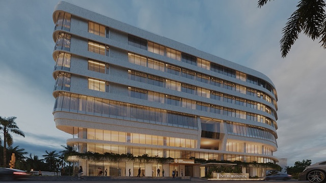 Rendu de l'extérieur de l'InterContinental Guayaquil @ credit IHG