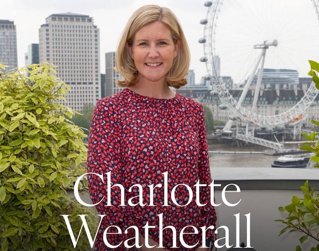 Charlotte Weatherall @ credit Corinthia London