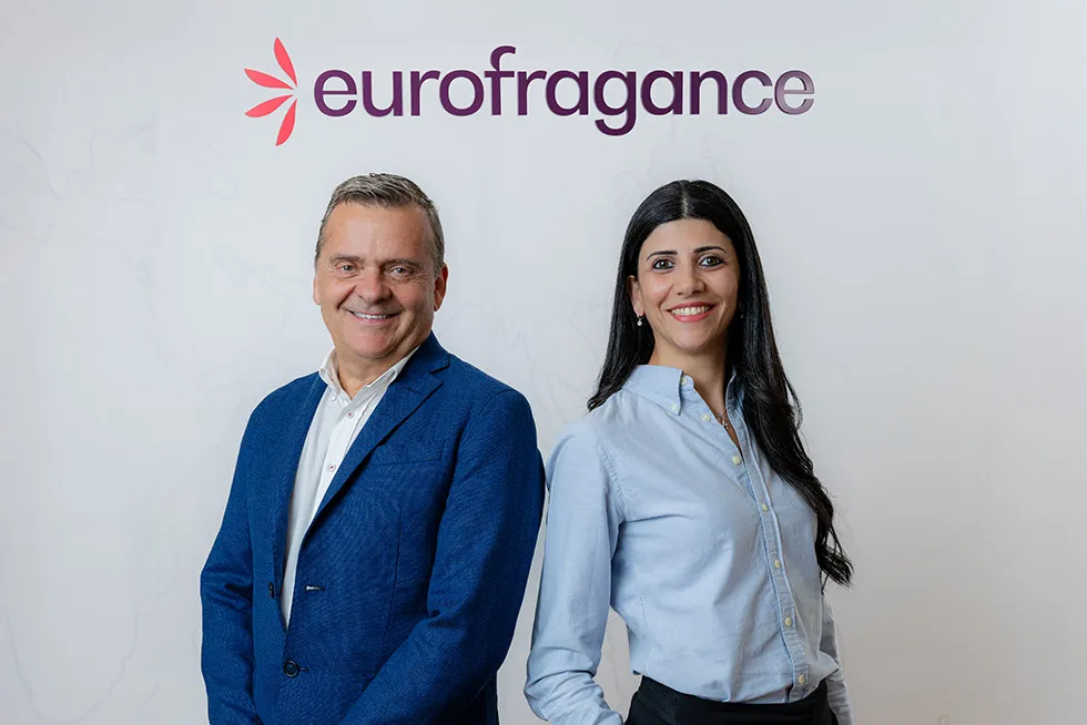 Antoine-de-Riedmatten et Oumayma-Tabet @ credit Eurofragance Antoine-de-Riedmatten et Oumayma-Tabet @ credit Eurofragance