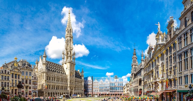 The Grand Place in Brussels