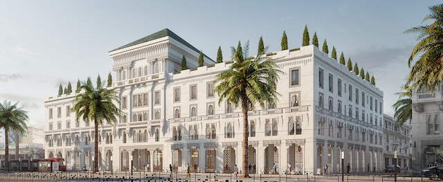 Rendu Hotel Lincoln, Casablanca @ credit Realites