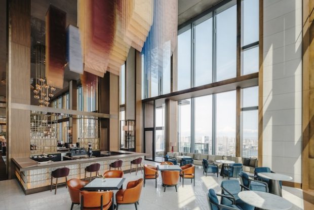 Lobby lounge @ credit Fairmont Tokyo