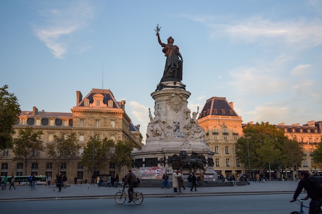Place de la République, Paris France