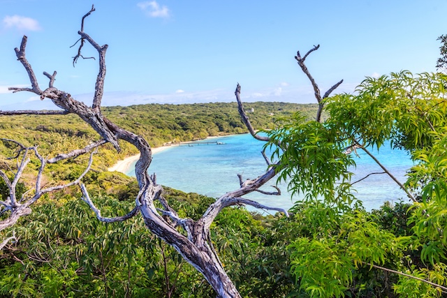 View of Easo beach, Lifou, New Caledonia.