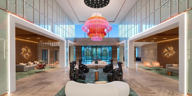 Rixos Obhur Jeddah, lobby @ credit Ennismore