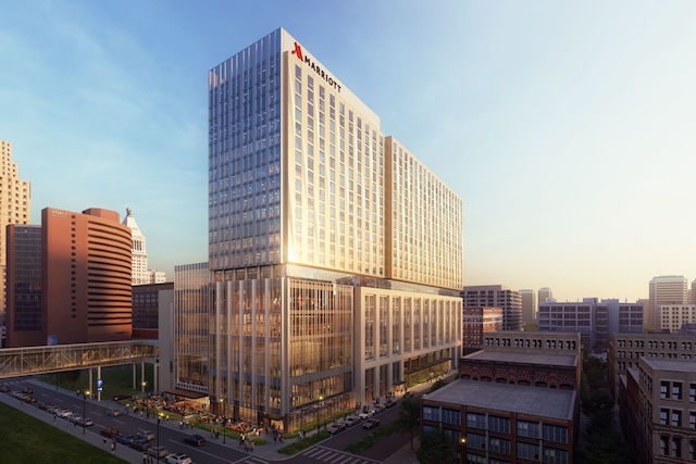 Marriott Hotels as the hotel partner for the new Cincinnati Convention Headquarters @ credit Portman