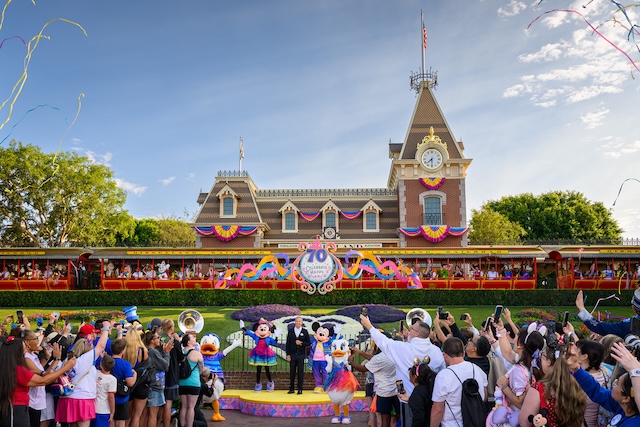 Bob Iger’s Opening Remarks on the Disneyland Resort 70th Anniversary