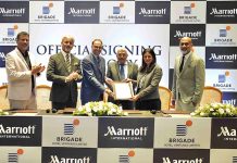 Inde | Marriott International et Brigade Group scellent un accord historique pour six nouveaux hôtels en Inde Cérémonie de signature @ credit Marriott