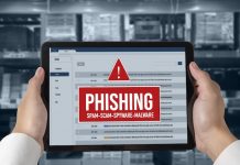 Alerte hameçonnage / phising ⚠️ | Le nom du GHR utilisé dans des appels frauduleux Cyber security software show alert of cyber attack for protection snugly. Danger from virus, phishing and cyber fraud.