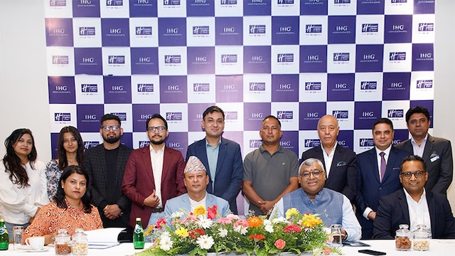Cérémonie de signature du Holiday Inn Express & Suites Dhulabari Nepal