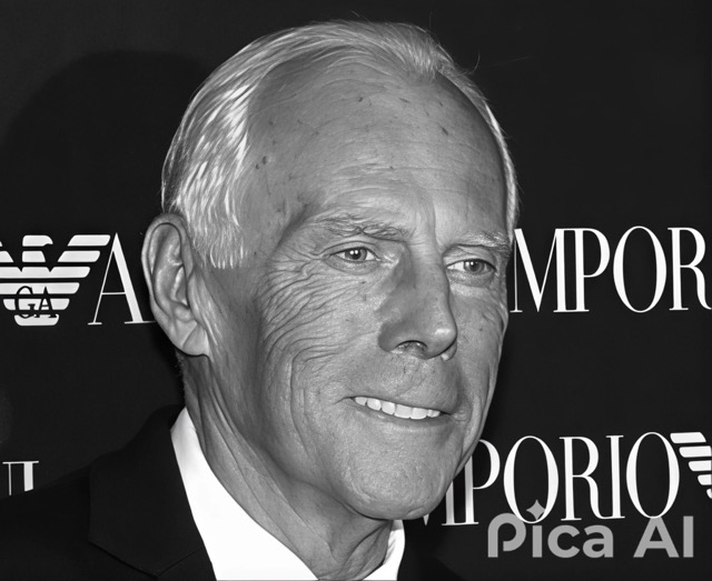 Giorgio Armani @ credit Wikipedia Co - Moyenne