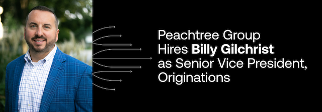 Billy Gilchrist @ credit Peachtree Group