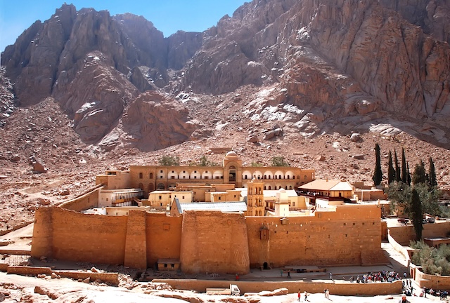 Monastery of St. Catherine in Egypt, Sinai mountains