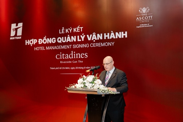 Davids Cummings @ credit Citadines, Ascott