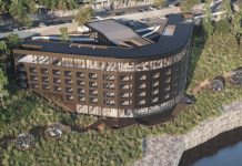 Ouverture 2028, Argentine | Anantara s’installe en Argentine avec un resort d’exception à Ushuaia, « au bout du monde » rendu Anantara Ushuaia Patagonia Resort @ credit Minor Hotels