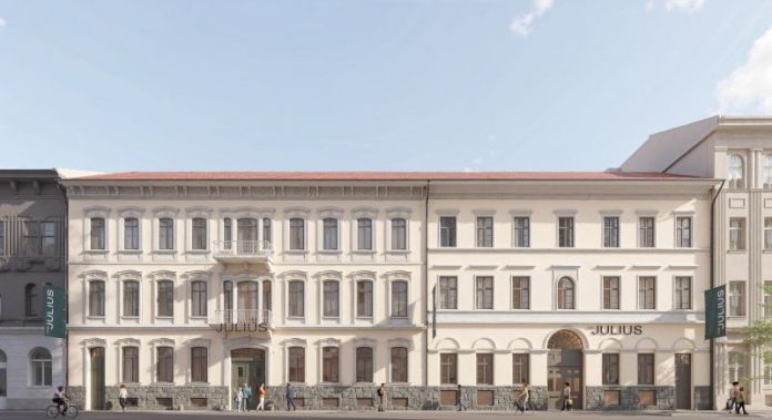 The Julius Budapest, rendu @ credit Julius