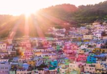 Monde | Hyatt Place fait ses débuts en Corée du Sud avec l’ouverture du Hyatt Place Busan Yeonsan Sunset view of the Gamcheon Culture Village in Busan, South Korea