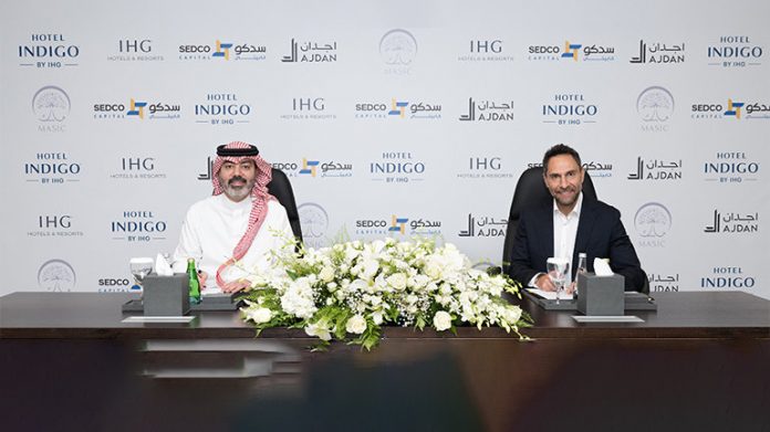 Abdulwahhab Abed, CEO SEDCO Capitale et Haitham Mattar, IHG
