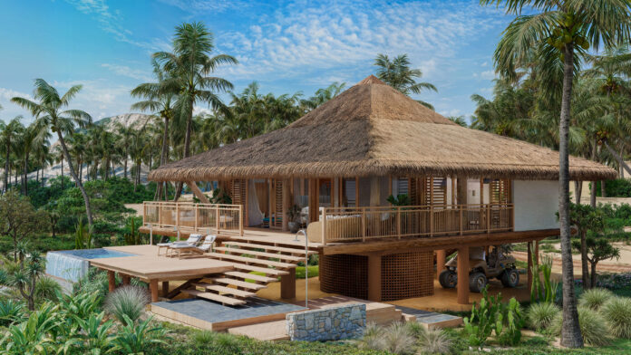 Aventora Resort, Minor Reserve Collection - villa exterior rendering @ credit Minor Hotels