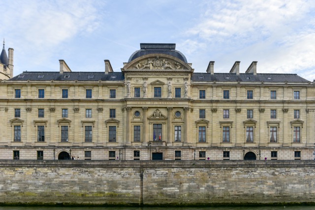 Court of Cassation building in Paris, France.