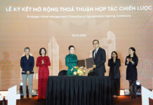 Vietnam | Marriott International signe un accord majeur avec Masterise Group pour quatre hôtels (+ 1900 🗝️) Cérémonie de signature @ credit Marriott
