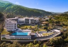 Inde | Le Méridien signe son arrivée dans l’Himalaya avec l’ouverture d’un resort & spa à Dehradun @ credit Le Méridien Dehradun Resort & Spa Aerial View