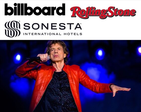 Sonesta x Billboard x Rolling Stones @ credits Sonesta & Depositphotos