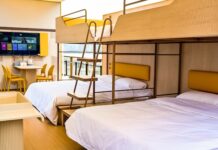 Branding | H World lance Hanting Inn, une nouvelle marque économique pensée pour la conversion et les villes secondaires A model family room at the newly announced Hanting Inn.