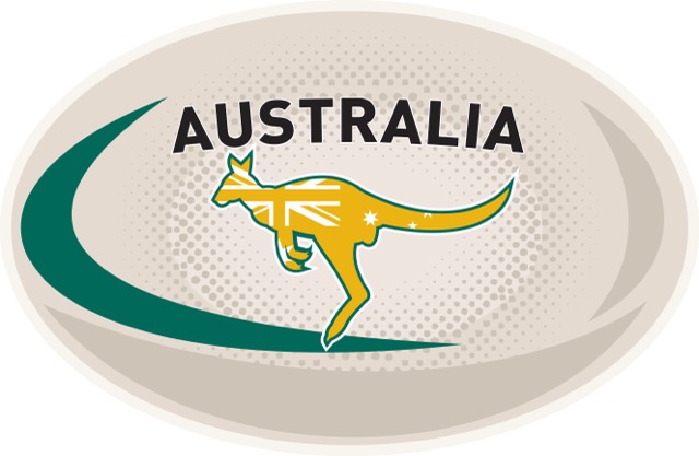 Rugby Ball Australia kangaroo wallaby