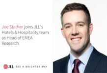 Investissements | JLL nomme Joe Stather Head of EMEA Hotels & Hospitality Research Joe Stather @ credit Linkedln