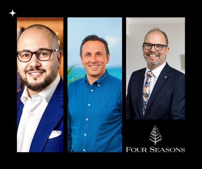 Mahmoud Mohamed, Lorenzo Maestripieri et Sebastian Hinsch @ credit Four Seasons