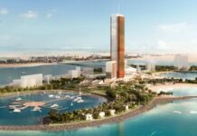 Ras Al Khaimah, UAE | Depuis l’île d’Al Marjan , le futur Wynn Al Marjan Island rejoint la Legend Collection de Preferred Hotels & Resorts Wynn Al Marjan Island @ credit Wynn Al Marjan Island - Moyenne