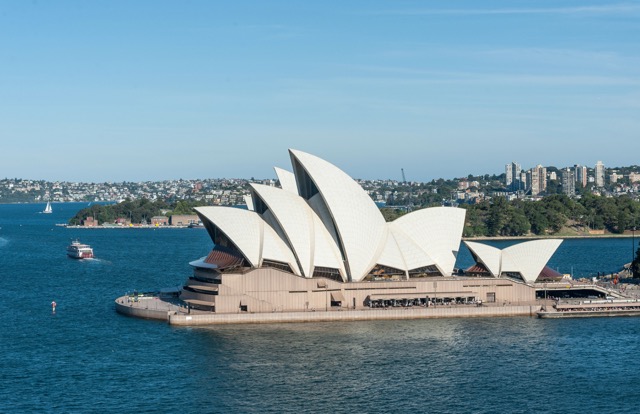 Sydney Harbour and Opera House. Cityscape. Australia