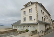 Bretagne | Alcama acquiert l’Hôtel de la Plage à Saint-Michel-en-Grève, futur 4* Hôtel de la plage @ credit Capture ggoglemaps
