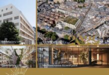 2029, conversion Paris | Foncière Concorde transforme un garage du 18ᵉ en projet urbain hybride et installe le premier hôtel Mix en France Le programme Lamarck @ credit Fonciere Concorde